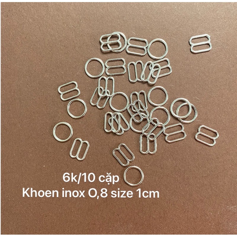 Khoen tăng giảm O,8 may áo ngực