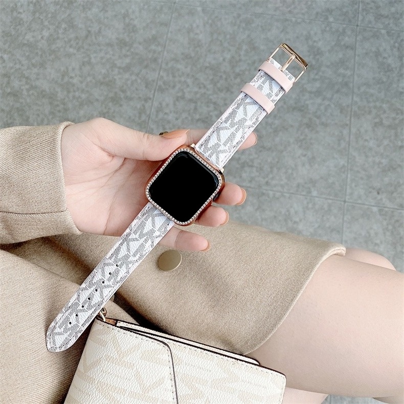 Dây đeo bằng da thời trang chất lượng cao thích hợp cho iWatch 40mm 44mm 42mm 38mm Series 4 5 6 SE