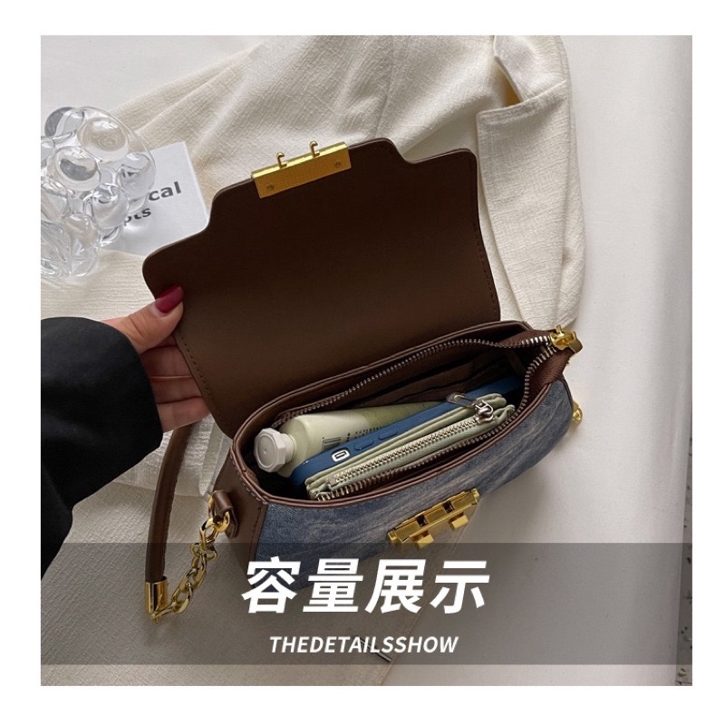 Túi đeo vai kèm 2 dây phong cách Hàn quốc 1174