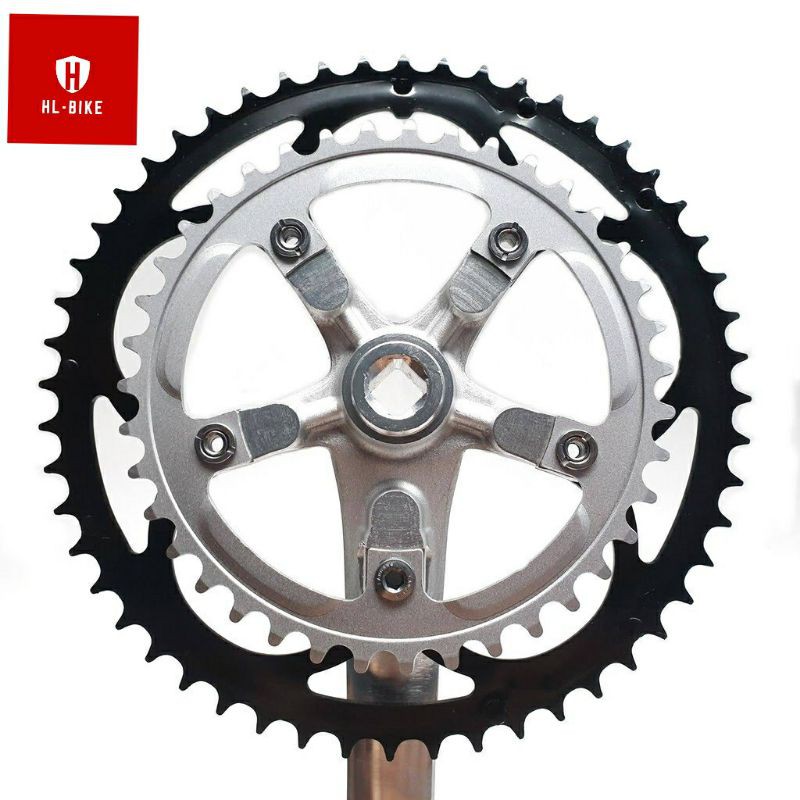 Đùi Dĩa xe đạp Motachie Nhôm Xe Đạp 2 Tầng Đĩa 39-52T