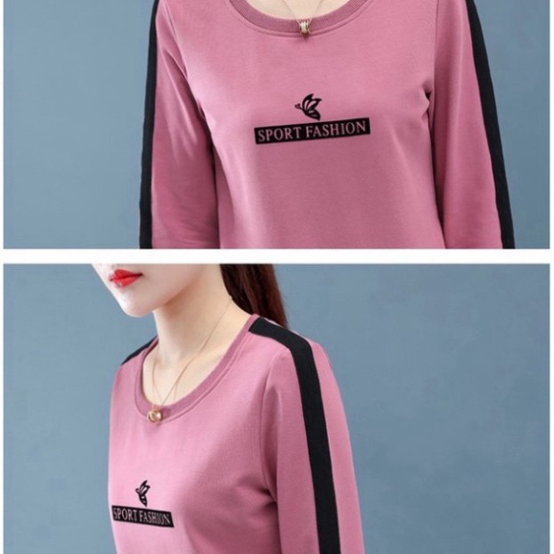 Đồ bộ thể thao nữ thu đông dài tay cao cấp chất xneo KEMTHOITRANG - Mã K82