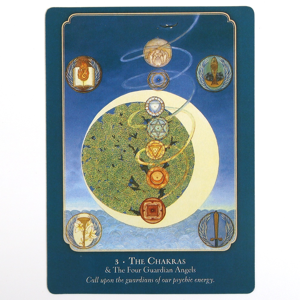 Bộ bài tarot ma thuật trò chơi dự đoán bói toán tương lai phong cách Buddha Wisdom Shakti Power