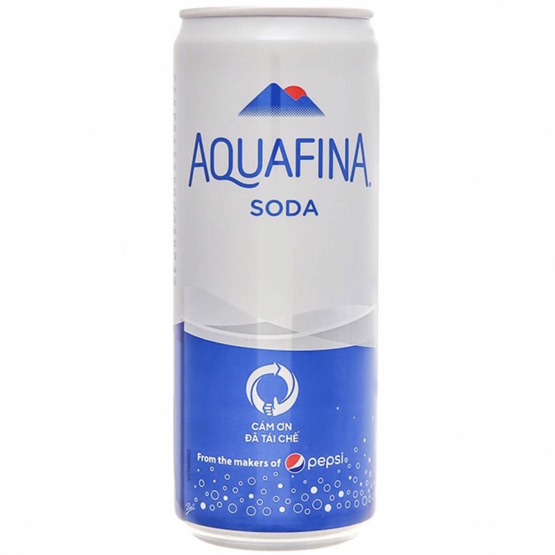 Lốc 6 Lon Nước Giải Khát Có Ga Aquafina Soda 320ml/Lon