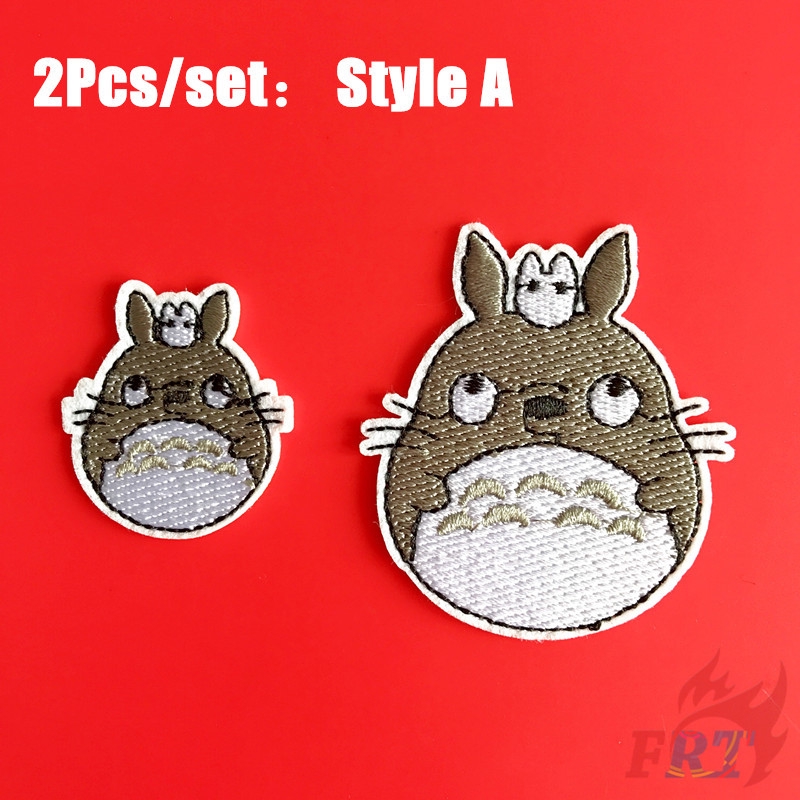 Set 1 / 2 Miếng Vá Quần Áo Hình Totoro Dễ Thương