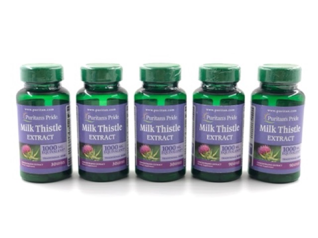 Puritan's Pride Milk Thistle Extract 1000mg
