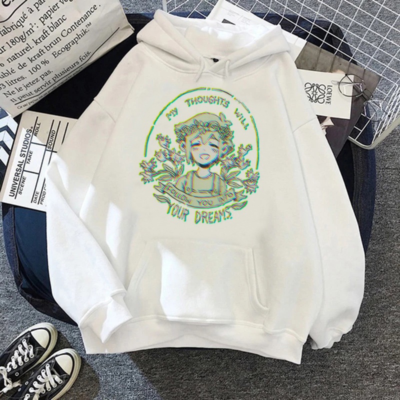Omori Áo Hoodie Nam harajuku Hàn Quốc y2k Esthetic y2k Esthetic