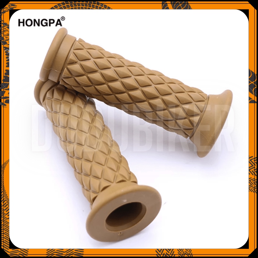 Bao tay nắm xe máy cao su dáng Cafe Racer Classic cổ điển êm tay chắc chắn