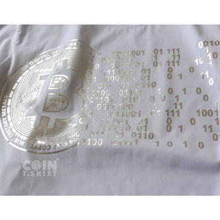 Áo Thun Bitcoin Silver, Binance, Ethereum, Cointshirt