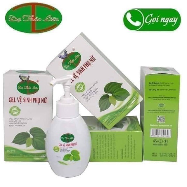 Dung Dịch Vệ Sinh Phụ Nữ, Gel Vệ Sinh Phụ Nữ Dạ Thảo-Liên