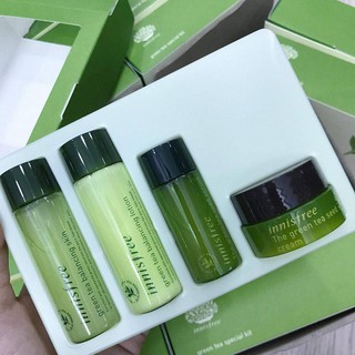 set dưỡng innisfree trà xanh mini 4 món