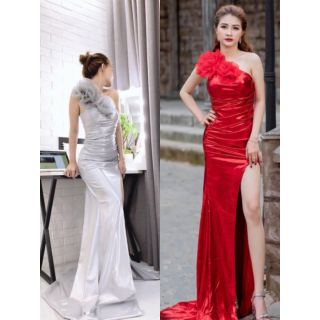 Đầm dạ hội 1 vai kết hoa sang chảnh 
🍓🍓🍓sl10229002