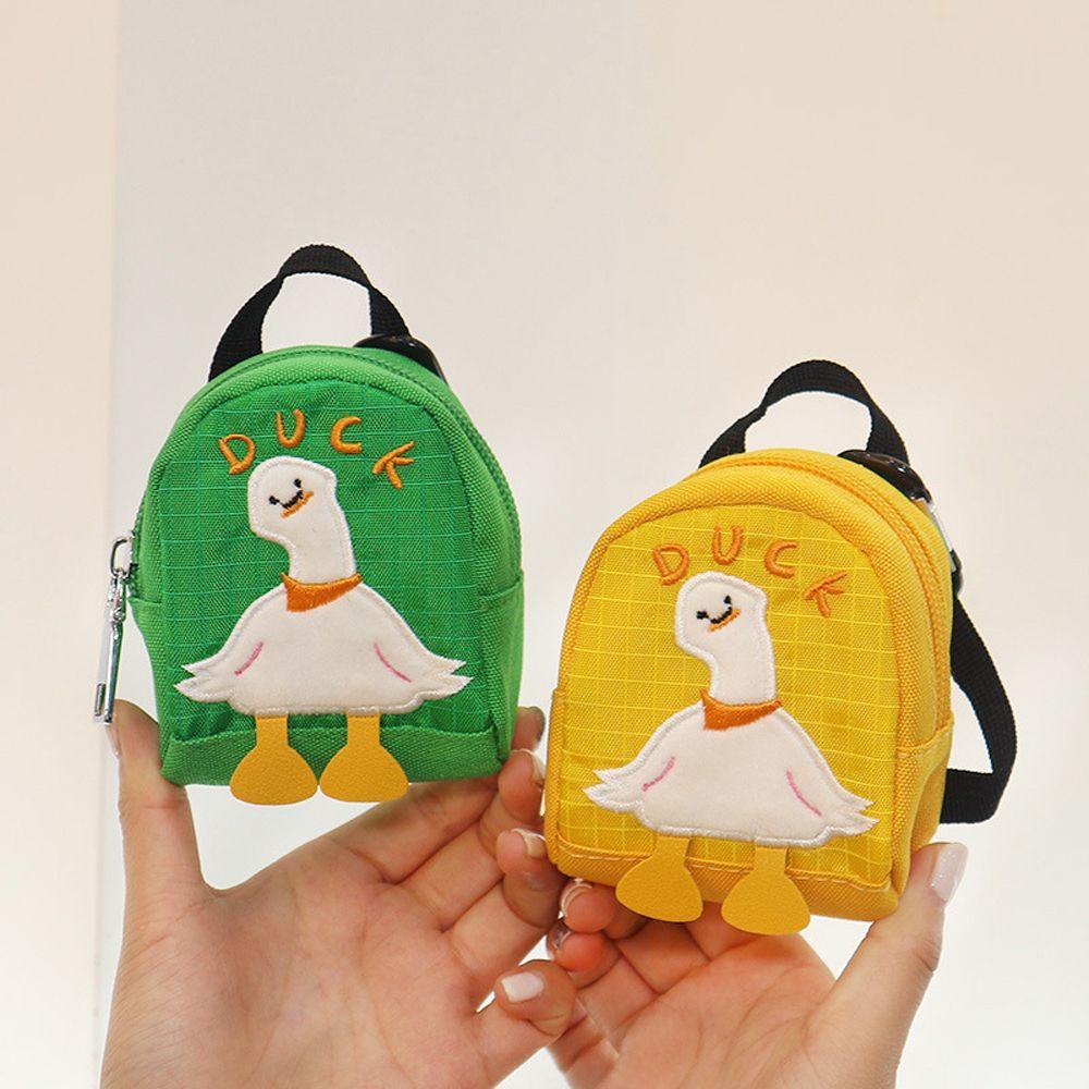 Túi Đựng Tiền Xu Hình Chú Vịt Hoạt Hình Dễ Thương Cho Bé Gái