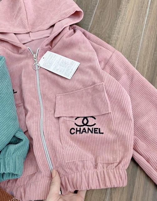 [Mã WASTMAY giảm 15% tối đa 30K đơn 150K] Áo khoác bomber kaki nhung tăm kéo khoá mũ | BigBuy360 - bigbuy360.vn