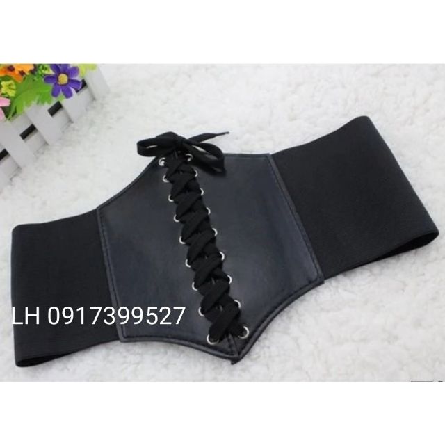 - Thắt lưng nữ đẹp vintage cổ điển bản rộng 12 phân thời trang Hàn Quốc