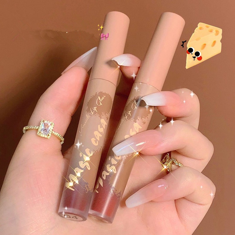 Set 5 Cây Son Kem Lì MAGIC CASA Fluffy Lip Glaze | BigBuy360 - bigbuy360.vn