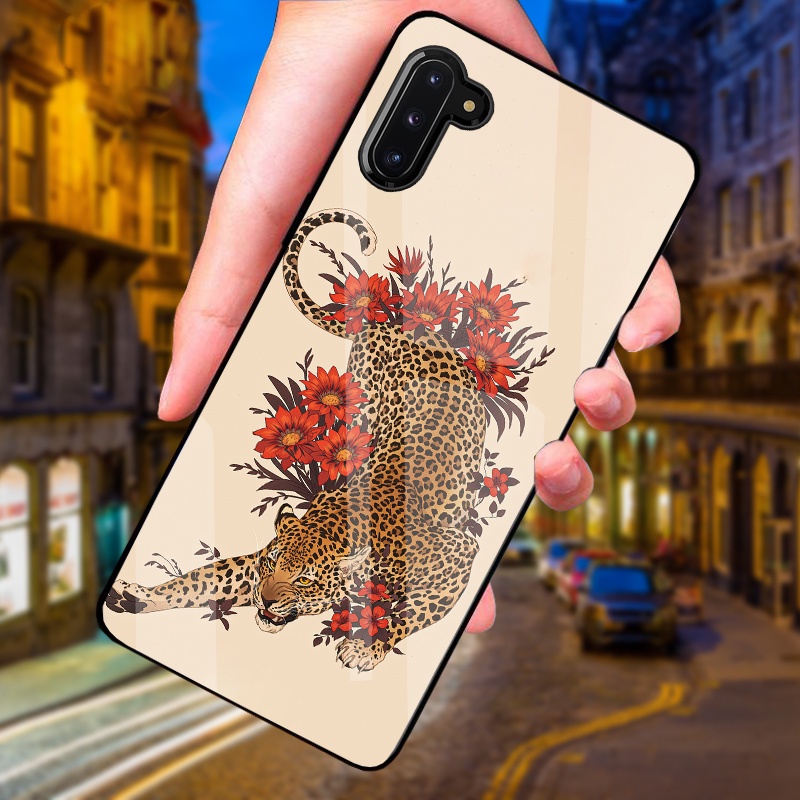 Ốp Lưng Samsung Note 10, Note 10 Plus, Note 10 Lite, Note 8, Note 9 BẰNG KÍNH HOẠ TIẾT MUÔNG THÚ