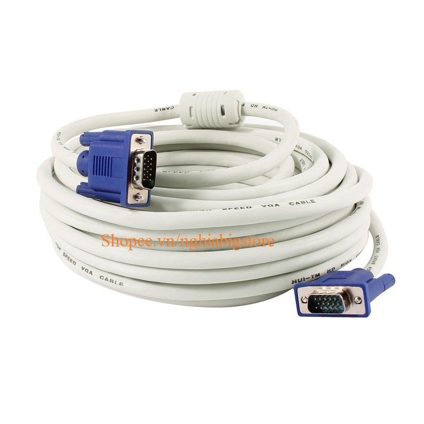 Cáp VGA Kết Nối Màn Hình, Máy Chiếu Dài 15m