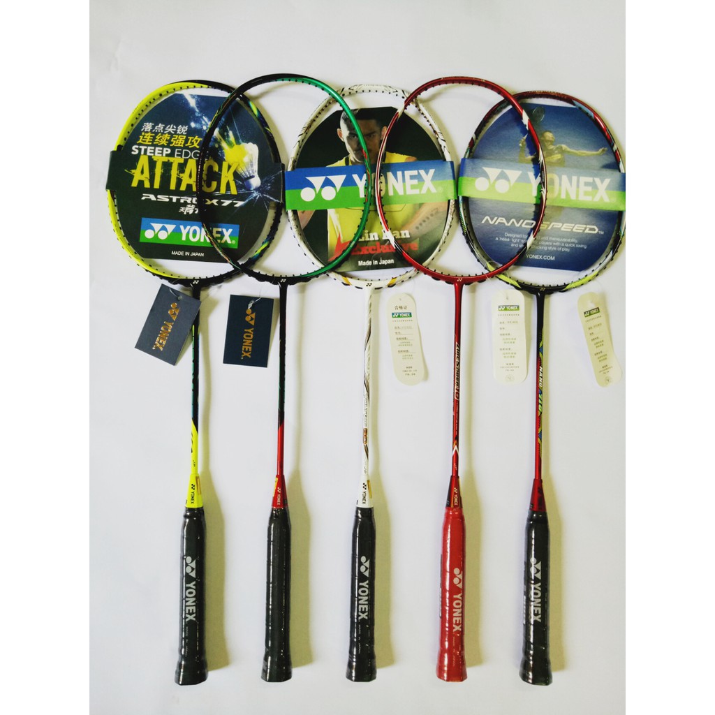 1 Chiếc Vợt Cầu Lông Yonex 100% Khung Crom Siêu Bền Đẹp tặng ngay một quấn cáng vợt cao cấp