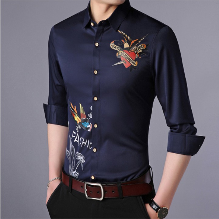 (TRỢ GIÁ) Áo Sơ Mi Nam Dài Tay Thời Trang - Phong Cách Trẻ Trung Nam Tính | BigBuy360 - bigbuy360.vn