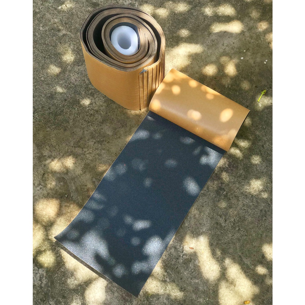 Mặt nhám chính hãng đen trơn, griptape ván trượt.