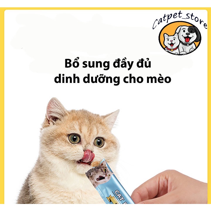 Súp thưởng cho mèo - Súp thưởng cho mèo Cat Food thanh 15g