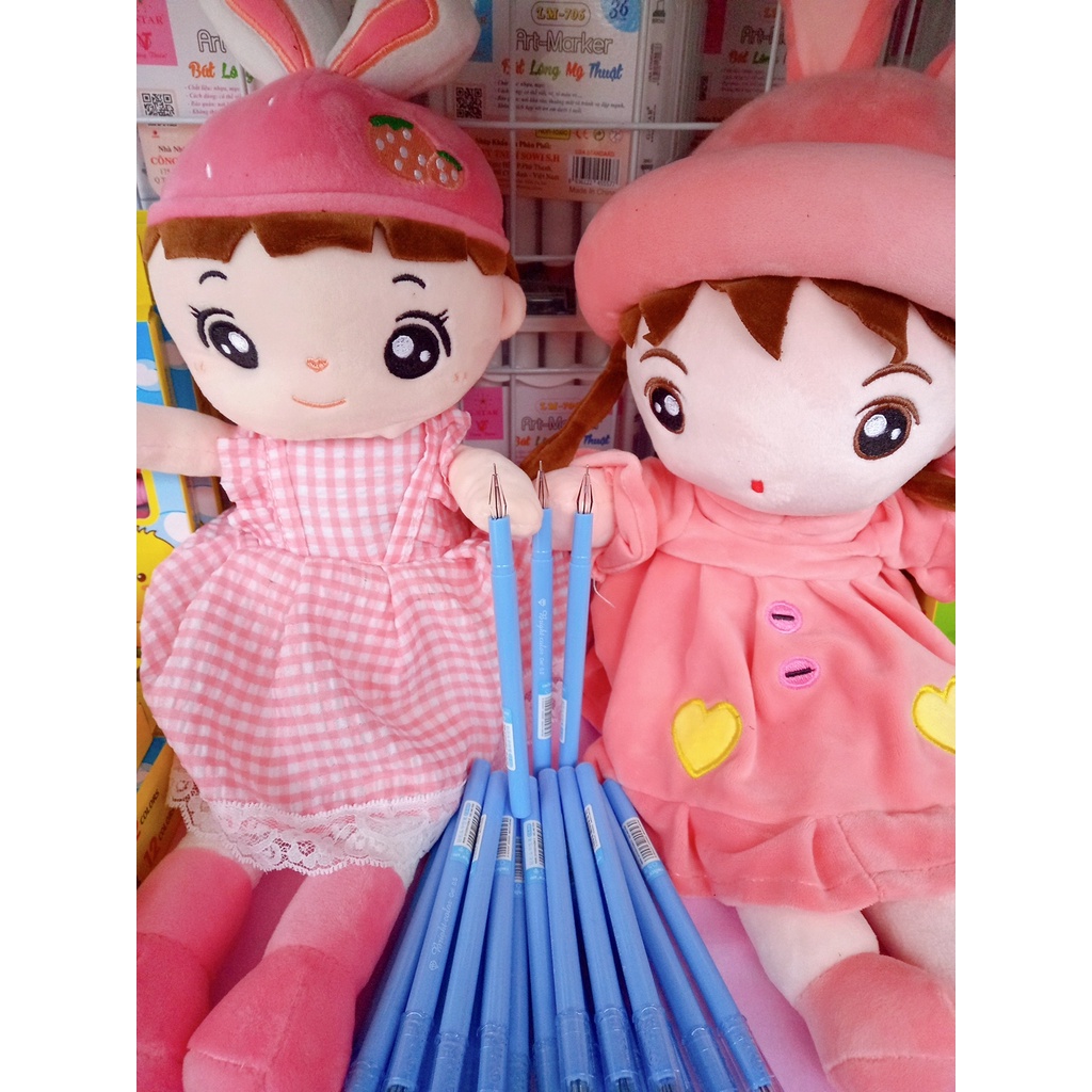 12 Bút CHOSCH CS-956 NÉT ĐẸP, MỰC ĐẬM, NGÒI KIM CƯƠNG SIÊU DỄ THƯƠNG