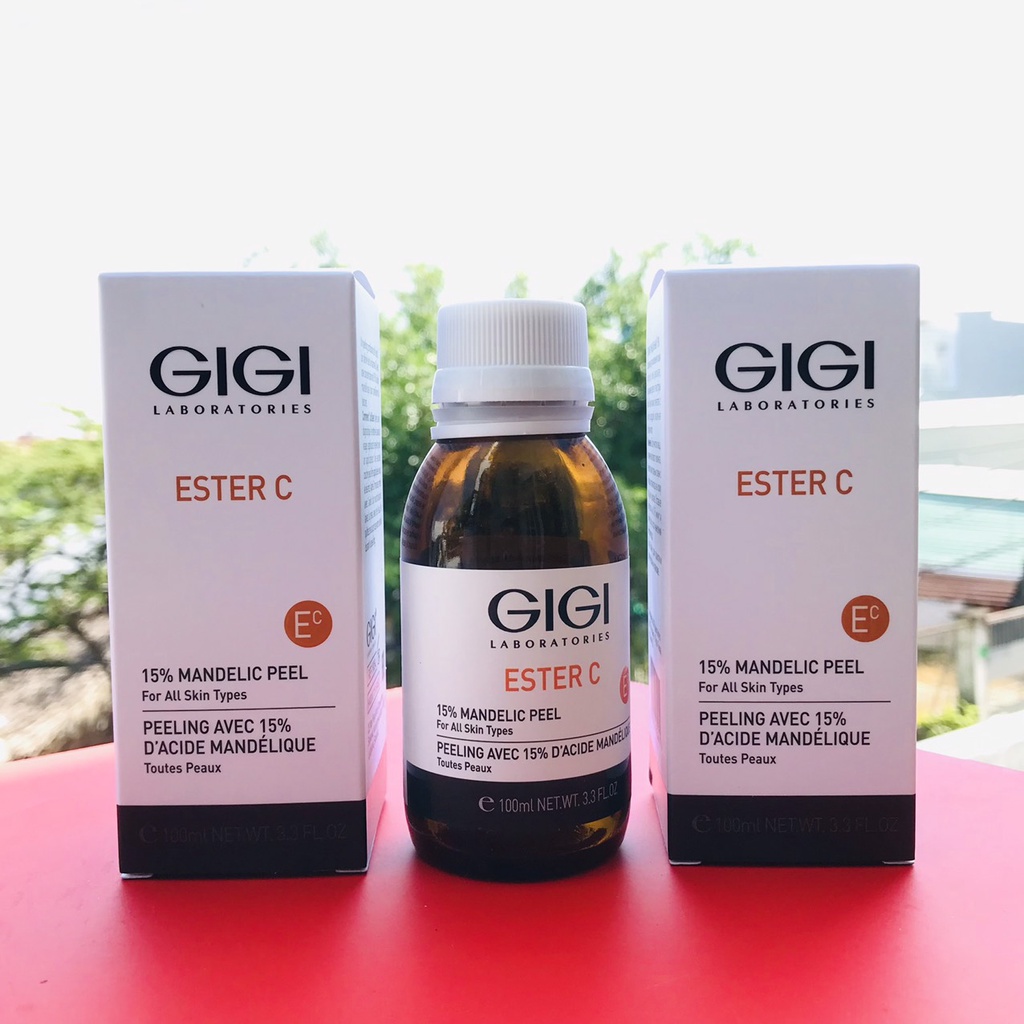 Tinh chất GIGI Ester C 15% Mandelic Peel - tinh chất làm trắng, đều màu, trẻ hoá làn da.