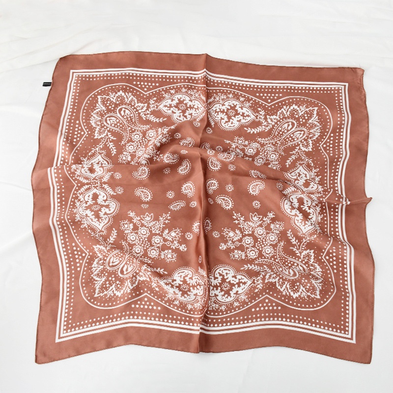Khăn bandana lụa vuông nam nữ unisex turban hiphop BTS EXO streetwear quấn đầu làm áo thắt nơ 70x70cm - Mã 7015