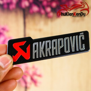 TEM NHÔM XE MÁY COMBO 2 MIẾNG