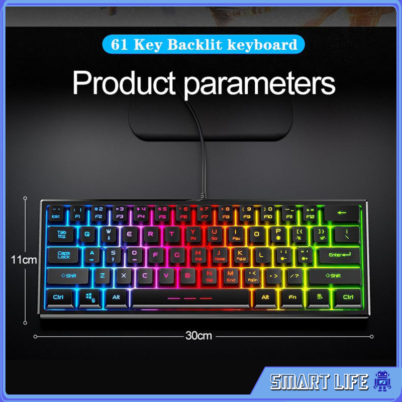 Bàn Phím 61 Phím Chống Mờ Cho Windows 2000 Xp Vista 9 | BigBuy360 - bigbuy360.vn