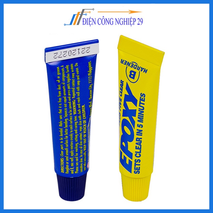 Keo Dán 2 Thành Phần AB Expoxy Plus Trong