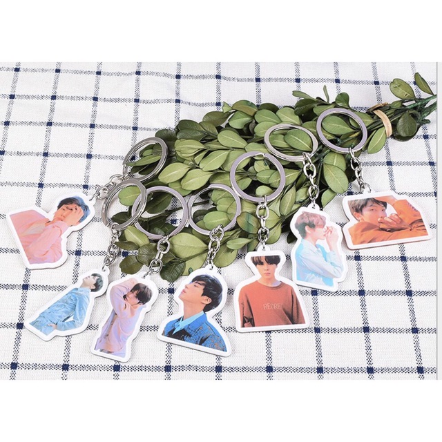 Móc khoá + iring BTS