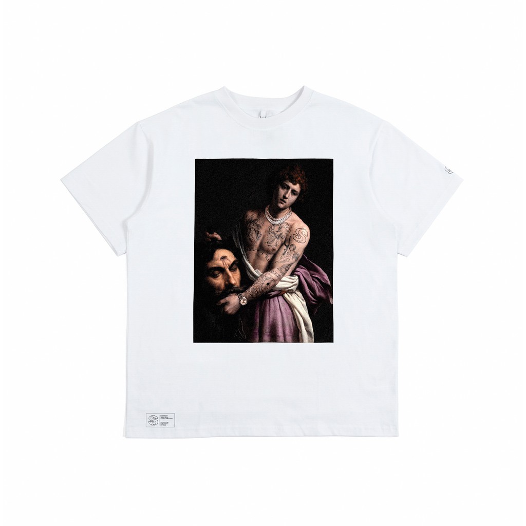 "LIL DAVID" TEE IN WHITE - [SMAKER]