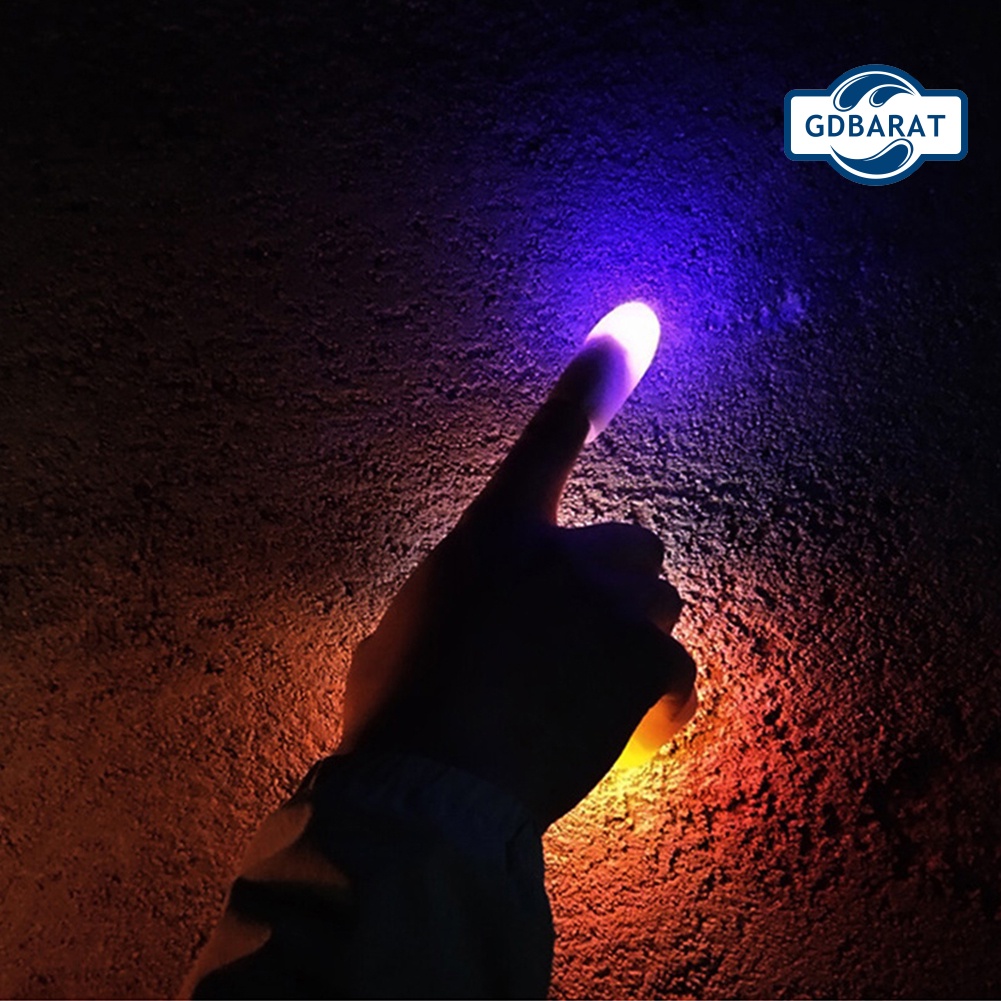 Set 2 Đèn LED Gắn Ngón Tay Cái Làm Ảo Thuật