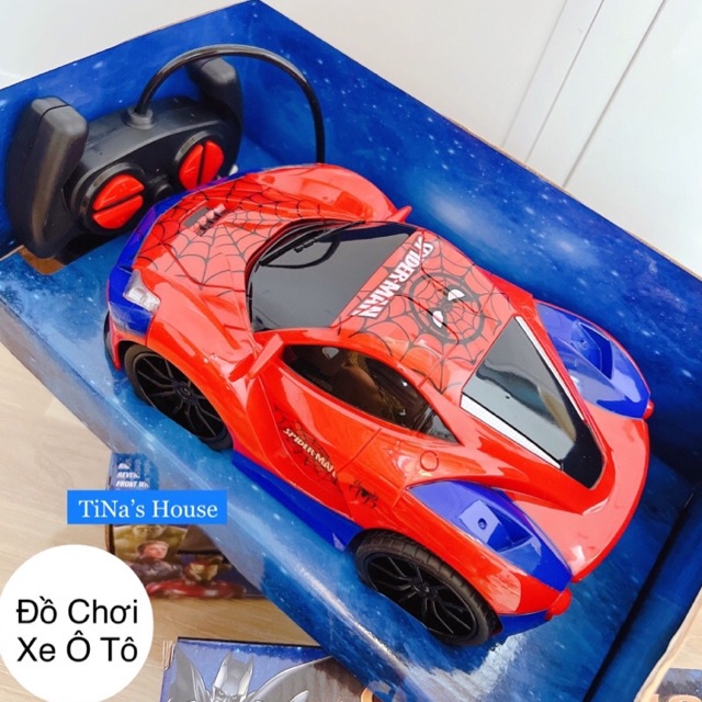 Ô Tô Khiển 4 Chiều Dùng Pin Có Đèn Nhấp Nháy Bằng Nhựa An Toàn Cho Trẻ Em, Xe Điều Khiển Từ Xa Địa Hình Đồ Chơi Cho Bé.