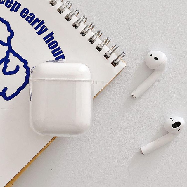 Ốp dẻo trong suốt cho airpod 3/2/1/Pro kèm hook