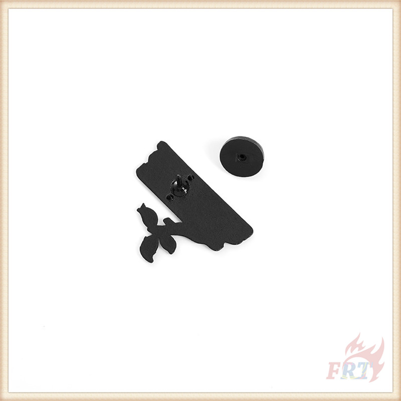 Ghim cài áo hình con sóc/ quả chuối/ khúc gỗ tự nhiên