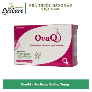 OvaQ1 – Đa Nang Buồng Trứng (Hộp 30 viên)