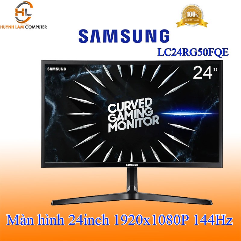 Màn hình máy tính Led 24” Samsung LC24RG50FQEXXV FHD 144Hz thỏa đam mê game thủ - Hãng phân phối | BigBuy360 - bigbuy360.vn