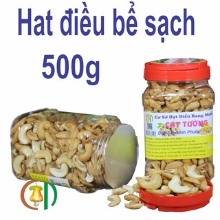 HẠT ĐIỄU RANG MUỐI BÓC VỎ BỂ ĐÔI, ĐIỀU BỂ SẠCH VỎ HÀNG MỚI NGON 500G