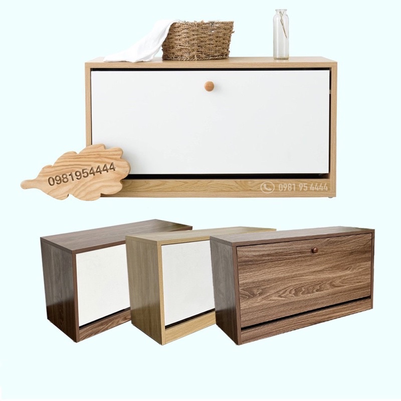 Tủ Giày Thông Minh 3 Tầng Đôn Ngồi Mẫu Mới 🔸 Để Được Giày Cao Gót 🔸 Rộng 80cm