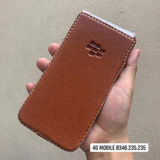 Bao da khâu tay blackberry keyone