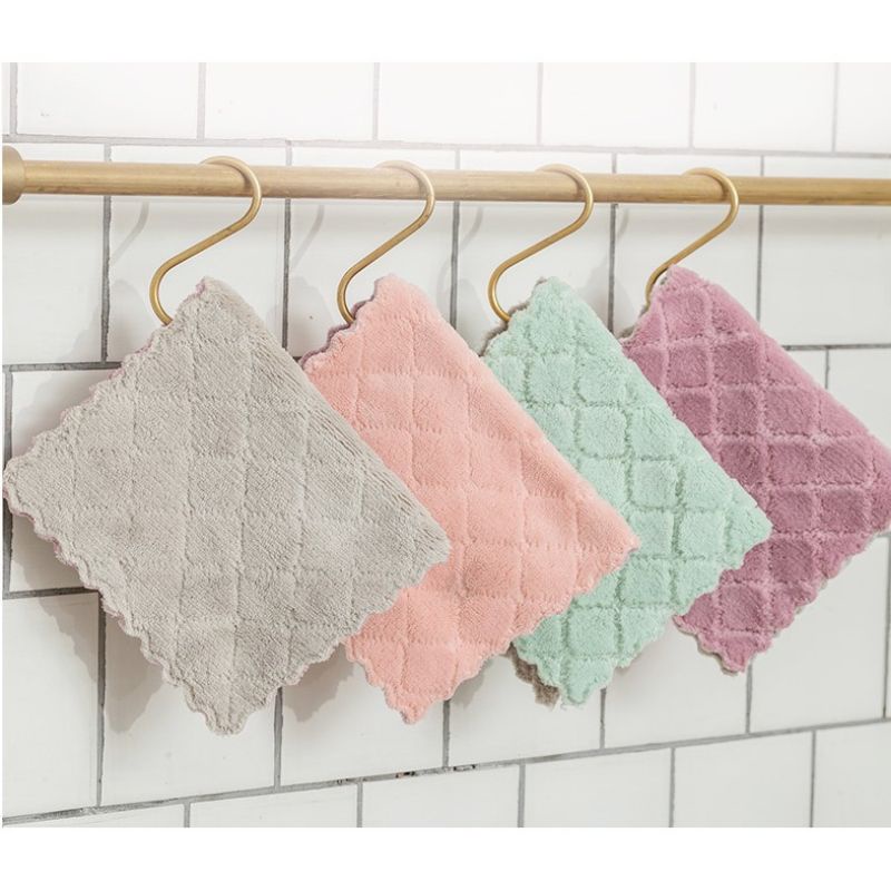 Khăn Lau Đa Năng 2 Mặt Siêu Thấm Hút