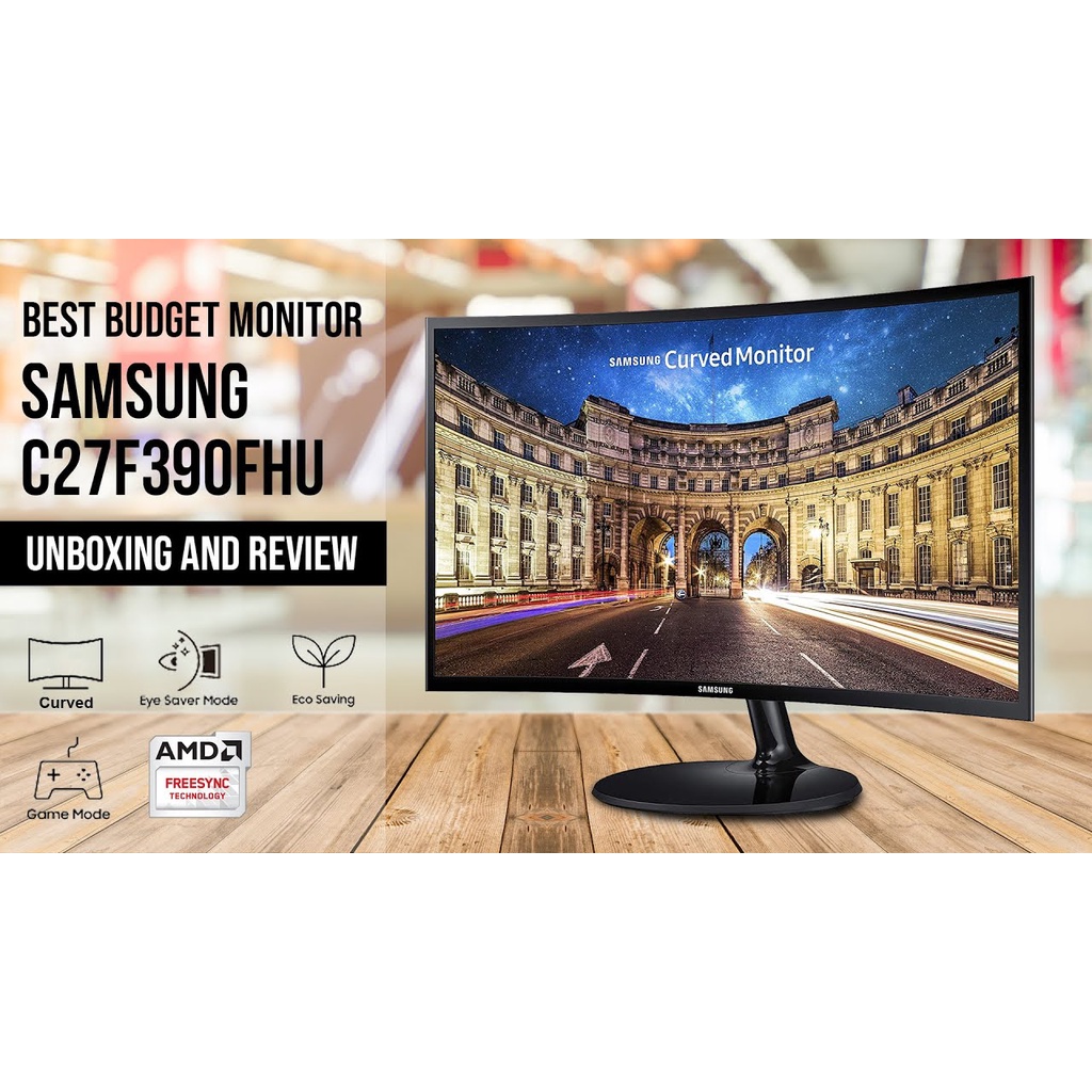 Màn Hình máy tính Samsung LC24F390FHEXXV 24 inch/FHD/PLS/60Hz-màn cong khiêu gợi mọi ánh nhìn HÀNG CŨ VBH 3 THÁNG