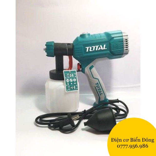 Hàng mới về Máy phun sơn Total TT3506 350w phun sơn đồ vật sơn nội thất ngoại thất