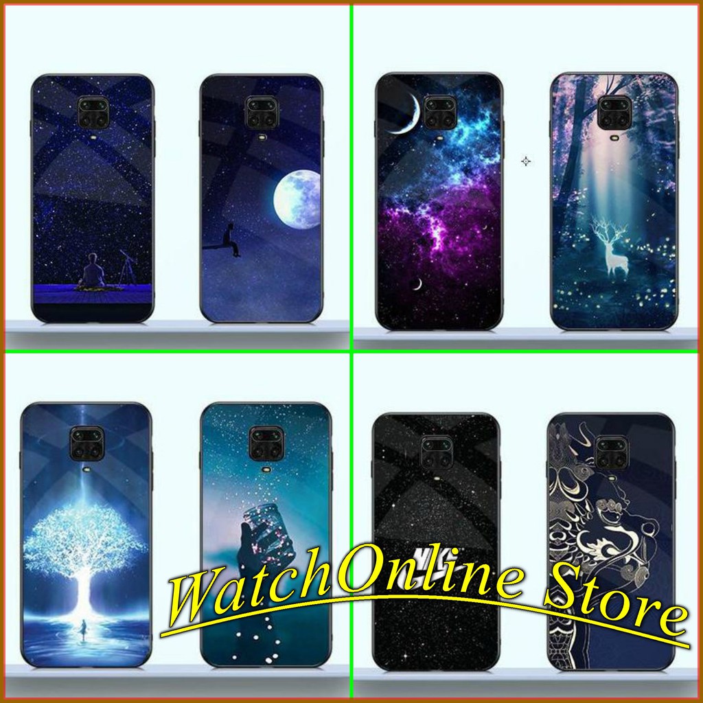 Ốp lưng Xiaomi Redmi Note 9s họa tiết phủ bóng