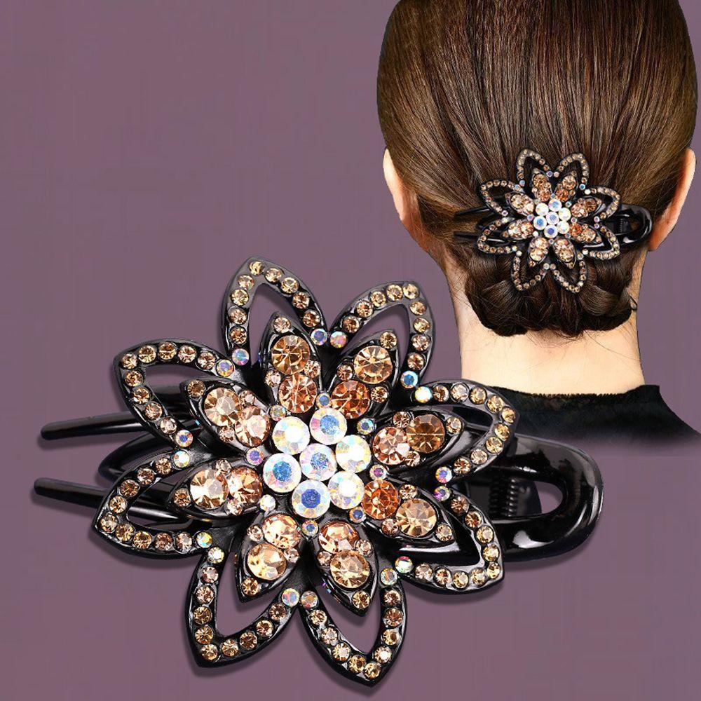 Kẹp Tóc Càng Cua Chống Trượt Thời Trang Cho Nữ|Kẹp Tóc Mỏ Vịt Cho Phụ Nữ Trung Niên