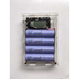 Box sạc dự phòng mica 4 cell không mạch, không pin