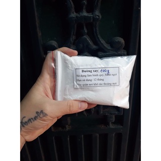 Đường bột, đường xay mịn không vón cục gói 100g