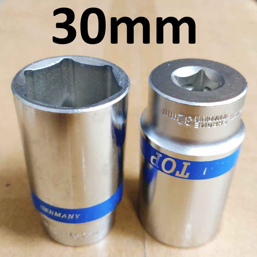 Khẩu / tuýp 30 mm TOP chính hãng, size 1/2 phổ thông, dài 8cm, Cty TM&amp;XNK TOP Việt Nam